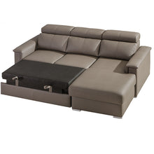Load image into Gallery viewer, TERRACE Small Modern Corner Sofa Bed | 2450mm X 1830mm | Many upholstery materials