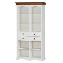 Załaduj obraz do przeglądarki galerii, Regał z 4 szufladami - PRINCESSA | Solidne drewno