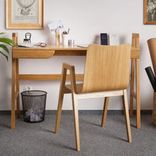 Load image into Gallery viewer, Set of Desk UNIVERS & Chair LINK | Solid Oak Wood
