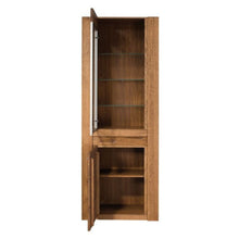 Załaduj obraz do przeglądarki galerii, Witryna na 2 drzwiach (L) – VELVET | Lite drewno dębowe