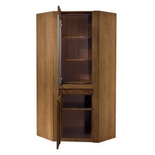 Load image into Gallery viewer, 2 Door Corner Display Unit - VELVET | Solid Oak Wood