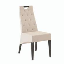 Load image into Gallery viewer, Set of 2 Stylish Upholstered Chairs COSMO | solid beech wood base