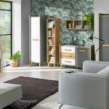 Załaduj obraz do przeglądarki galerii, Stylowa szafka jednodrzwiowa - WERSO | płyta wiórowa laminowana