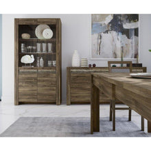 Załaduj obraz do przeglądarki galerii, Stylowa duża witryna 2-drzwiowa - BELVEDER | Płyta meblowa