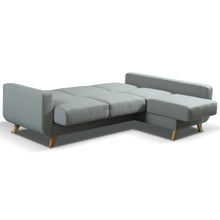 Load image into Gallery viewer, ALFRED Small Unique Corner Sofa Bed | 2280mm X 1500mm | Many upholstery materials
