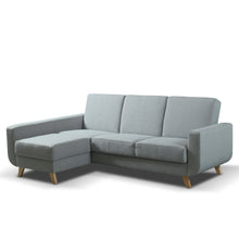 Load image into Gallery viewer, ALFRED Small Unique Corner Sofa Bed | 2280mm X 1500mm | Many upholstery materials