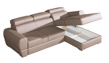 Load image into Gallery viewer, VENTURO Modern Corner Sofa Bed | 2510mm X 1670mm | Variety of leathers & fabrics to choose