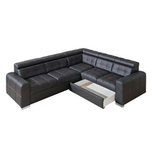 Load image into Gallery viewer, IZZY Large Modern Corner Sofa Bed | 2700mm X 2400mm | Variety of leathers & fabrics available!