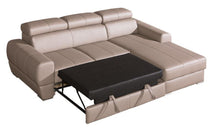 Load image into Gallery viewer, VENTURO Modern Corner Sofa Bed | 2510mm X 1670mm | Variety of leathers & fabrics to choose