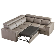 Load image into Gallery viewer, TERRACE Large Modern Corner Sofa Bed | 2610mm X 2410mm | Many upholstery materials