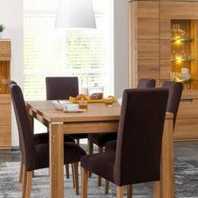 Załaduj obraz do przeglądarki galerii, Wyjątkowy rozkładany stół do jadalni - TORINO | solidne drewno dębowe