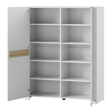 Załaduj obraz do przeglądarki galerii, Nowoczesny 2-drzwiowy kredens - ICE | laminowana płyta meblowa