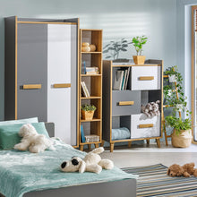 Załaduj obraz do przeglądarki galerii, Stylowy kredens - WERSO | płyta wiórowa laminowana