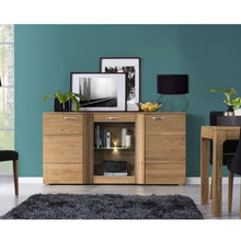 Load image into Gallery viewer, 3-Doors Sideboard - LOCARNO | solid oak wood front