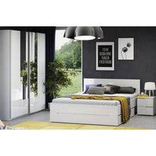 Załaduj obraz do przeglądarki galerii, Nowoczesna szafa 2-drzwiowa - SELENE | płyta wiórowa laminowana