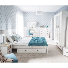 Załaduj obraz do przeglądarki galerii, Łóżko z litego drewna - MADISON | Lite drewno brzozowe