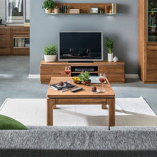 Załaduj obraz do przeglądarki galerii, Stylowy Stolik Kawowy - CZARNOGÓRA | szczotkowane lite drewno