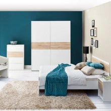 Załaduj obraz do przeglądarki galerii, Nowoczesna szafa z drzwiami przesuwnymi - WENECJA | foliowana płyta wiórowa