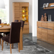 Load image into Gallery viewer, Unique Large 3 Door Display Unit (R)  - TORINO | Solid Oak Wood
