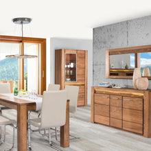 Load image into Gallery viewer, Large 4 Door Display Unit - VELVET | Solid Oak Wood