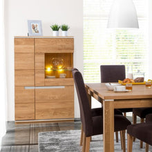 Load image into Gallery viewer, Unique 3 Door Display Unit (R) - TORINO | Solid Oak Wood