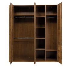 Load image into Gallery viewer, 4 Door Wardrobe - VELVET | Solid Oak Wood
