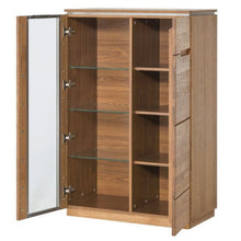 Załaduj obraz do przeglądarki galerii, Stylowa 2-drzwiowa witryna - CZARNOGÓRA | Płyta meblowa