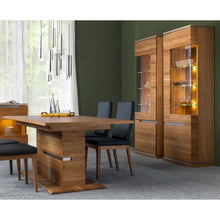 Załaduj obraz do przeglądarki galerii, Wyświetlacz na 2 drzwiach (P) - TORINO | Lite drewno dębowe