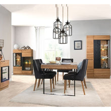 Load image into Gallery viewer, 2-Doors Display Unit - MOSAIC | Solid Brushed Wood