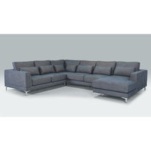 Load image into Gallery viewer, AMBRA U-SHAPE SOFA | AVAILABLE IN MANY MATERIALS.