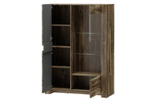 Załaduj obraz do przeglądarki galerii, EASTWOODS | Stylish Modern Wood Medium 2 Door Display Cabinet - BELVEDER Collection! | 2020 - EASTWOODS