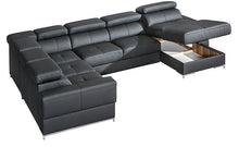 Load image into Gallery viewer, BELGRAD U-Shape Modern Corner Sofa Bed | 3860mm X 2130mm | Many upholstery materials!