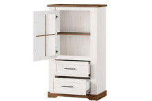 Załaduj obraz do przeglądarki galerii, EASTWOODS | Modern 1 Door, 2 Drawer Display Unit- Country Collection! | 2020 - EASTWOODS