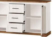 Załaduj obraz do przeglądarki galerii, EASTWOODS | Modern 2 Door, 3 Drawer Sideboard - Country Collection! | 2020 - EASTWOODS