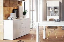Załaduj obraz do przeglądarki galerii, EASTWOODS |  Modern 2 Door & 4 Drawer Sideboard - SELENE Collection! | 2020 - EASTWOODS