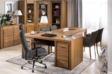 Load image into Gallery viewer, EASTWOODS |  Modern Solid Wood 1 Door, 3 Drawer Desk - VELVET Collection! | 2020 - EASTWOODS