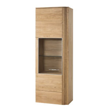 Załaduj obraz do przeglądarki galerii, EASTWOODS |  Modern Solid Wood 1 Door Display Unit (L)- LOCARNO Collection! | 2020 - EASTWOODS