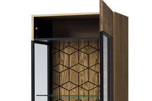Załaduj obraz do przeglądarki galerii, EASTWOODS |  Modern Solid Wood 1 Door DIsplay Unit (P)  - MOSAIC Collection! | 2020 - EASTWOODS