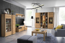 Załaduj obraz do przeglądarki galerii, EASTWOODS |  Modern Solid Wood 1 Door Display Unit (R)- LOCARNO Collection! | 2020 - EASTWOODS