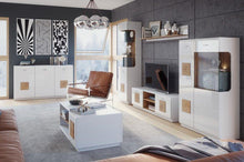 Załaduj obraz do przeglądarki galerii, EASTWOODS |  Modern Solid Wood 1 Door Display Unit - WOOD Collection! | 2020 - EASTWOODS