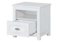 Załaduj obraz do przeglądarki galerii, EASTWOODS |  Modern Solid Wood 1 Drawer Bed Side Table - MADISON Collection! | 2020 - EASTWOODS