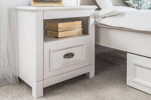 Załaduj obraz do przeglądarki galerii, EASTWOODS |  Modern Solid Wood 1 Drawer Bed Side Table - MADISON Collection! | 2020 - EASTWOODS