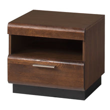 Załaduj obraz do przeglądarki galerii, EASTWOODS |  Modern Solid Wood 1 drawer bedside table L/R - PORTI Collection! | 2020 - EASTWOODS