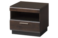 Załaduj obraz do przeglądarki galerii, EASTWOODS |  Modern Solid Wood 1 drawer bedside table L/R - PORTI Collection! | 2020 - EASTWOODS