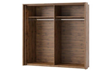 Załaduj obraz do przeglądarki galerii, EASTWOODS |  Modern Solid Wood 2-Door Wardrobe with Mirror - LIVORNO Collection! | 2020 - EASTWOODS