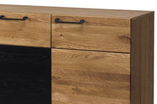 Załaduj obraz do przeglądarki galerii, EASTWOODS |  Modern Solid Wood 3-Doors Sideboard - MOSAIC Collection! | 2020 - EASTWOODS