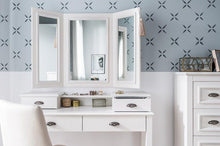 Załaduj obraz do przeglądarki galerii, EASTWOODS |  Modern Solid Wood Dressing Table With 2 Drawers - MADISON Collection! | 2020 - EASTWOODS