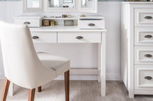 Załaduj obraz do przeglądarki galerii, EASTWOODS |  Modern Solid Wood Dressing Table With 2 Drawers - MADISON Collection! | 2020 - EASTWOODS