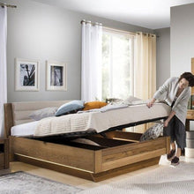 Load image into Gallery viewer, EASTWOODS |  Modern Solid Wood Lift Bed - VELVET Collection! | 2020 - EASTWOODS