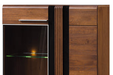 Załaduj obraz do przeglądarki galerii, EASTWOODS |  Modern Solid Wood Medium 2 Door Display Unit  - PORTI Collection! | 2020 - EASTWOODS